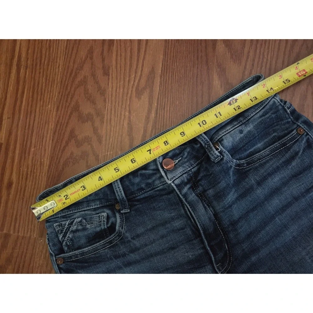 Buckle black denim